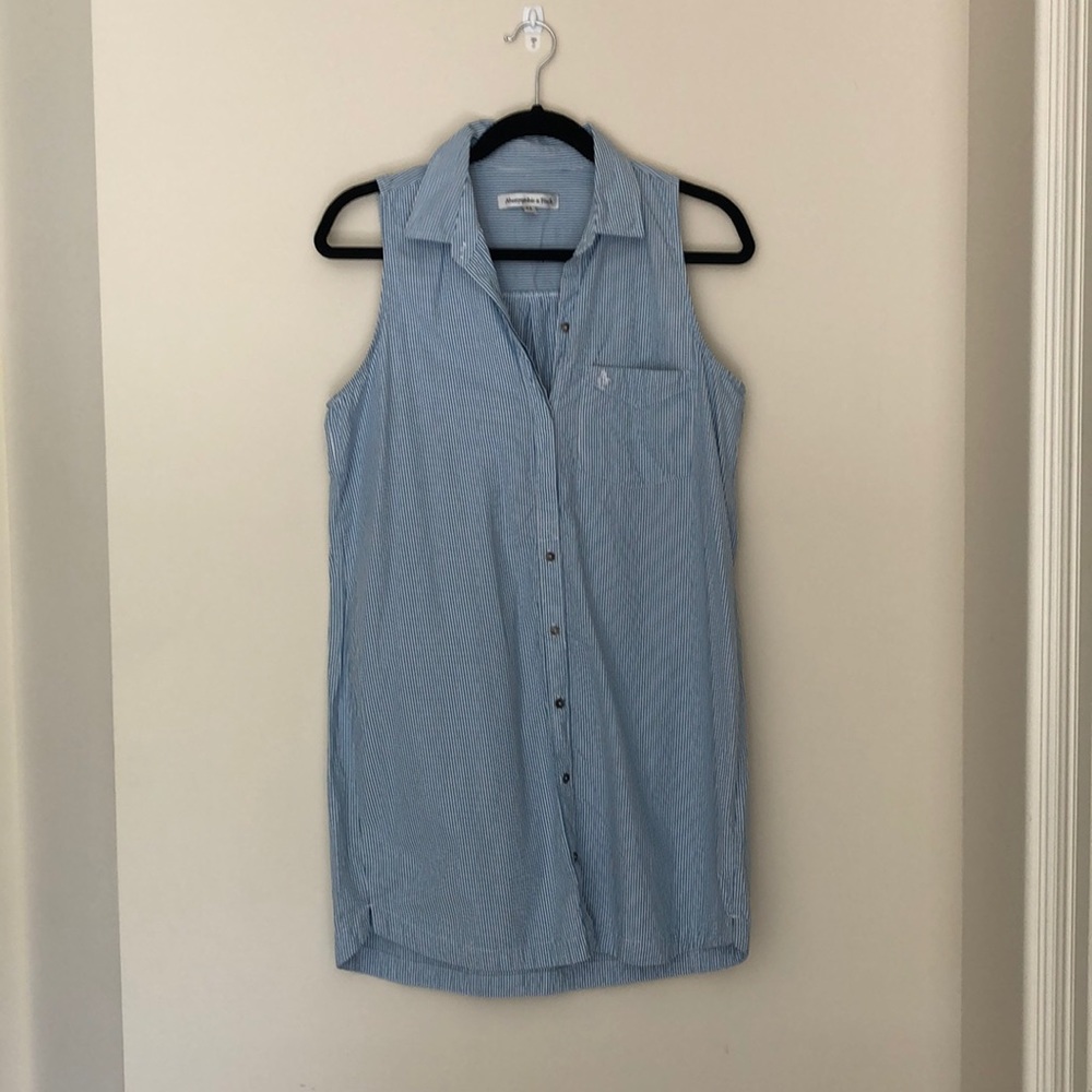 ABERCROMBIE BUTTON UP DRESS